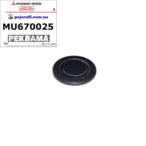 Заглушка днища кузова MU670025