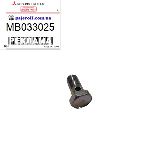 Болт шланга масляного радиатора MB033025